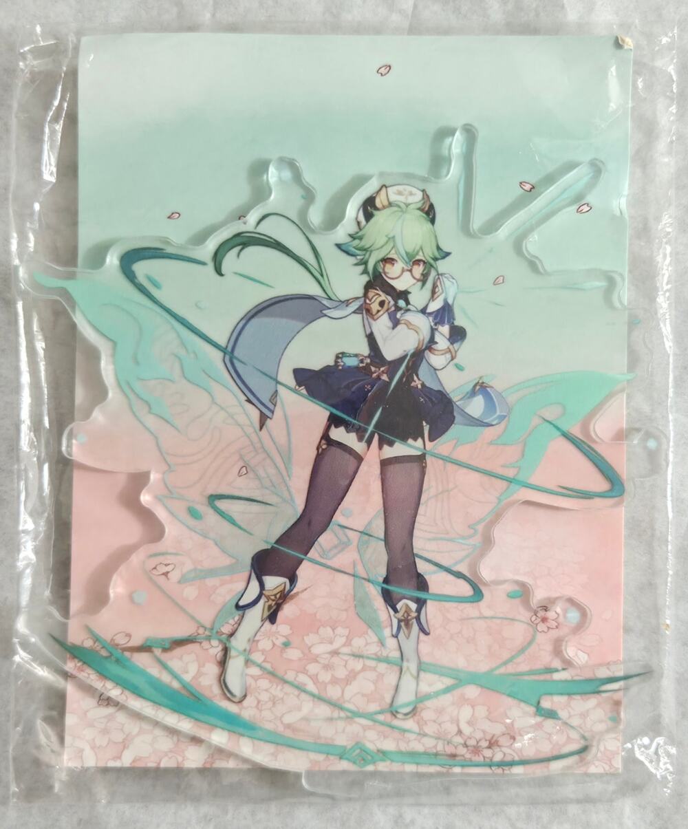 Genshin Impact Sucrose Acrylic Stand Anime Figure Display Sealed